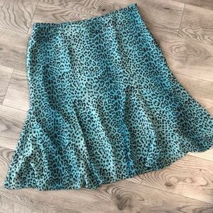 Jones Wear Animal Print Skirt‎